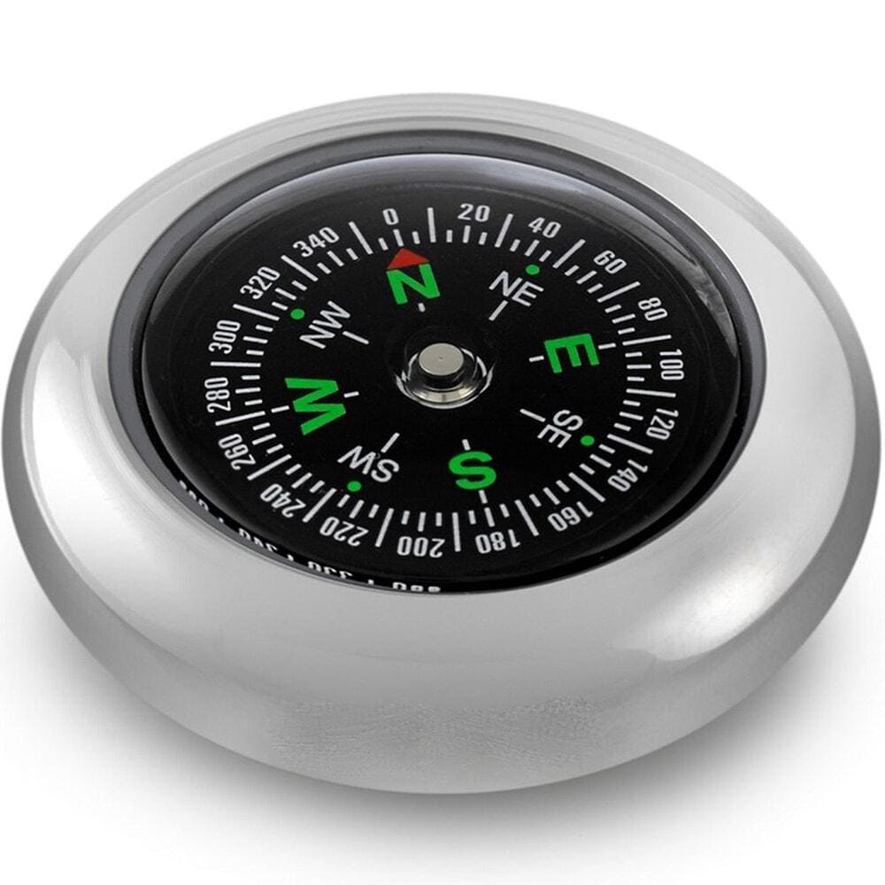 Silver compass on sale